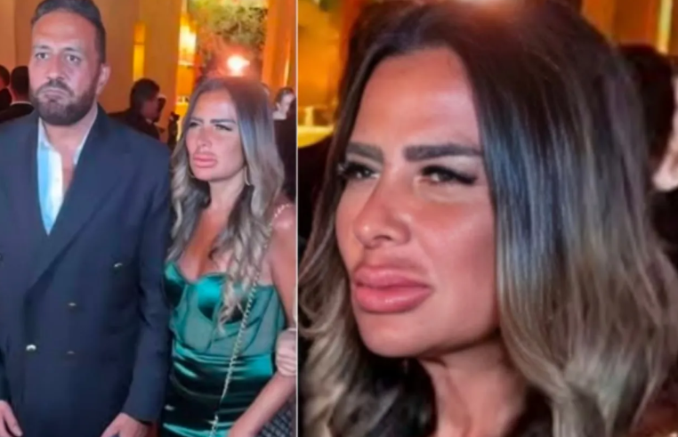 ضجة في مصر بسبب شفاه زوجة الفنان خالد سرحان