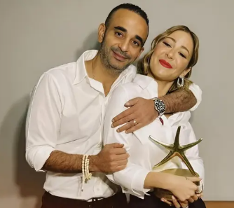 منة شلبي تنشر صورتها مع زوجها ..  وتعلق للمرة الأولى