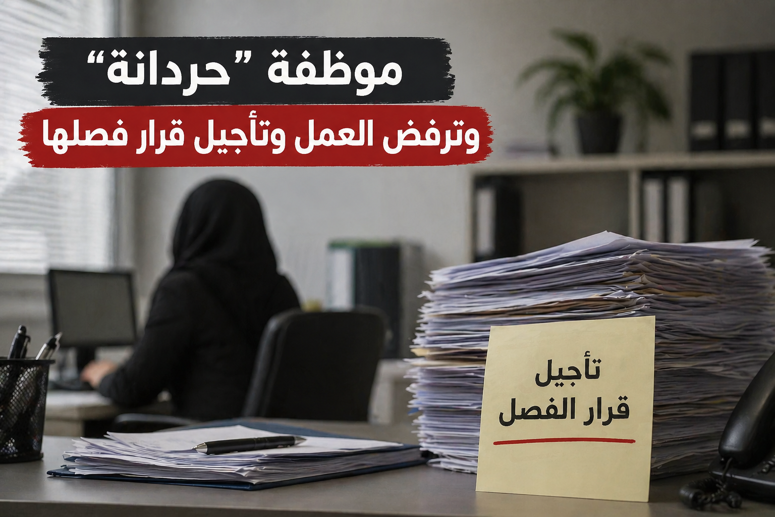 "سرايا" تكشف كواليس داخل إحدى النقابات.. موظفة حردانة وترفض العمل وتأجيل قرار فصلها #عاجل 