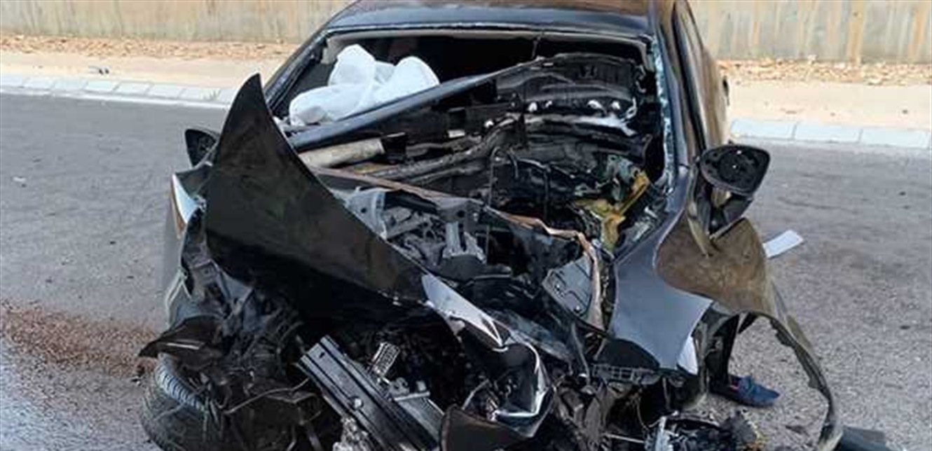  وفاة شاب وشقيقته في حادث سير مروّع