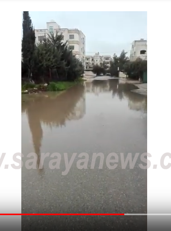 اربد :بالفيديو والصور  ..  بركة مياه تهدد حياة الطلبة في مدرسة "ام القرى" 