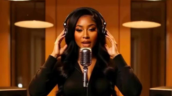 "زانيا مونيه"  ..  مغنية افتراضية تهزم البشر وتتصدر القوائم