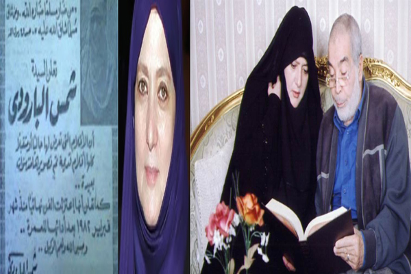 بالصور  ..  تبـرأت من أفلامها و تزوجت مـرتين  ..  كل ما تريد معرفته عن "شمس البارودي" التي أعلنت توبتها في الكعبة
