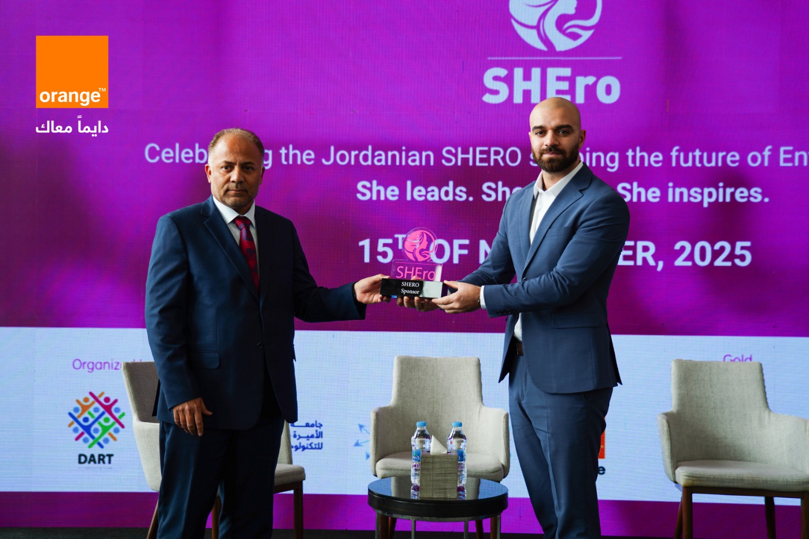 تمكين المرأة وقيادة التغيير: أورنج الأردن تسلط الضوء على قصص نجاح الرياديات من خلال رعايتها لمؤتمر "SHERO"