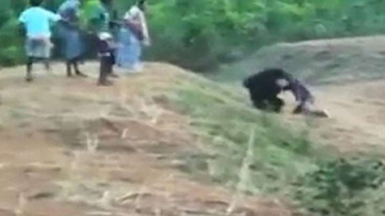 بالفيديو: دب يقتل رجلا حاول التقاط صورة معه!