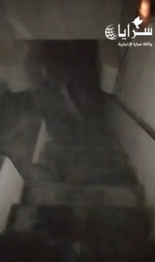 بالفيديو ..  سرداب تحت الأرض لبيت الأسد في دمشق يربط بين قصرين 