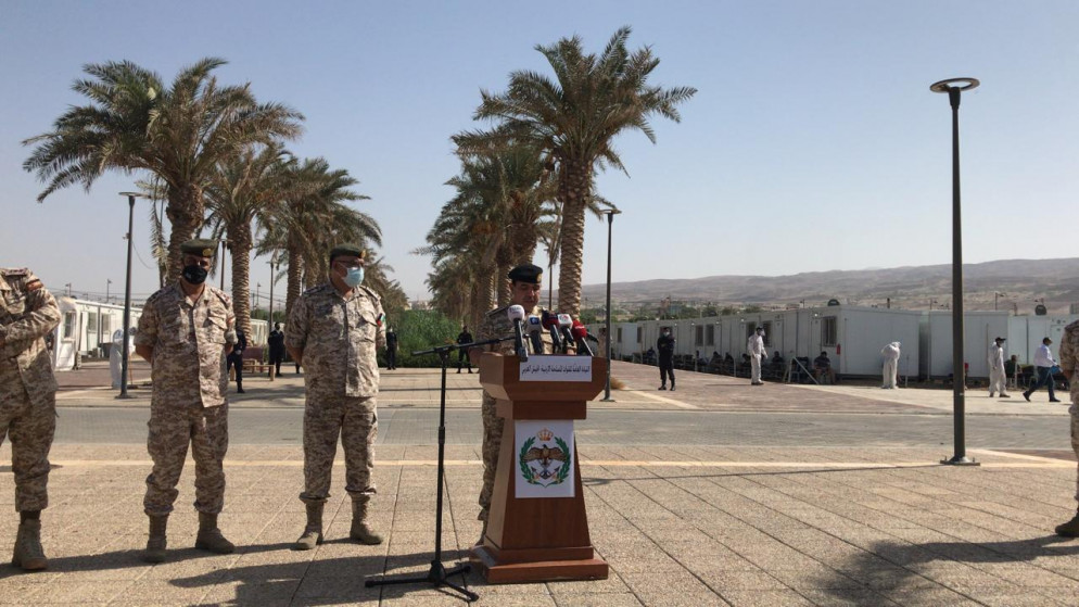 الجيش العربي: تحويل منطقة العزل في البحر الميت إلى مستشفى ميداني يتسع لـ 2000 سرير