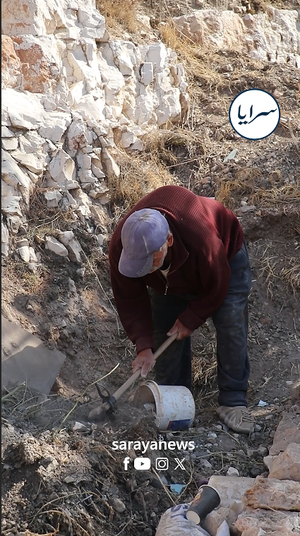 شاهد ..  ماذا يفعل هذا السبعيني في شارع بطبربور  ..  فيديو 