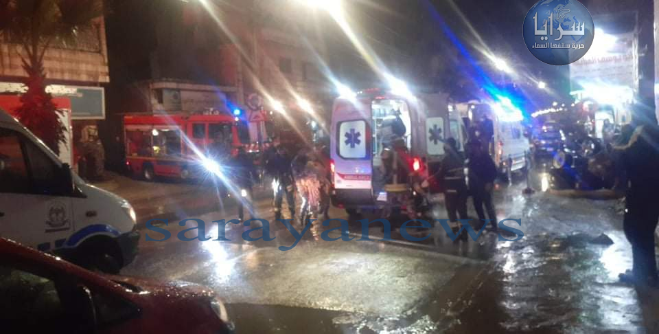 بالفيديو والصور ..  وفاة طفل وإصابة أثنين آخرين بحريق منزل في اربد