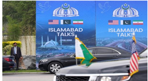 فارس: المحادثات جرت وجهًا لوجه بين الوفدين الامريكي والإيراني في باكستان