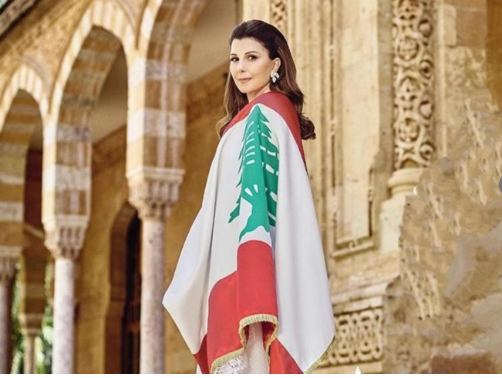 ماجدة الرومي تفتتح حفلها في دبي برسالة مؤثرة للبنان