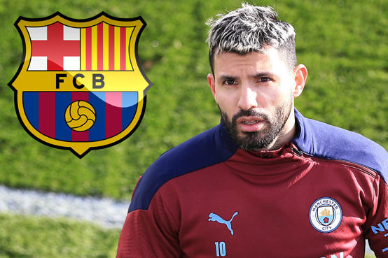 برشلونة يشترط تضحية أجويرو