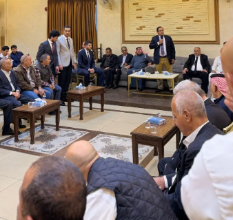 المناصير والسليحات نسايب ..  ألف مبارك للعريس المهندس عماد