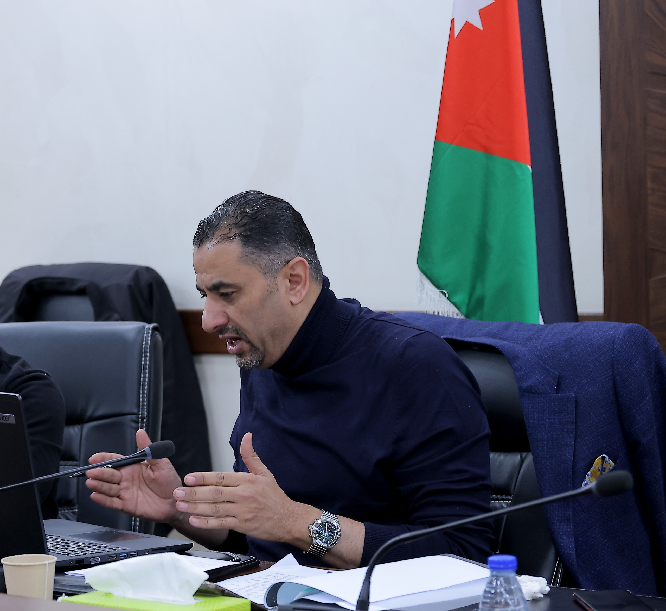 أبو حسان يؤكد ضرورة وضع ميثاق شرف يتعلق باستخدامات الذكاء الاصطناعي