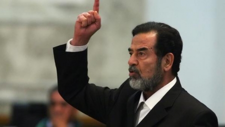  القصيده التي قالها "صدام حسين" واهتز العالم كله من اجل كلماتها !