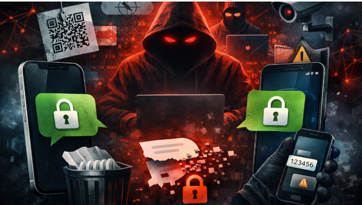 تحذير رسمي لمستخدمي آيفون وأندرويد ..  احذفوا الرسائل الحساسة