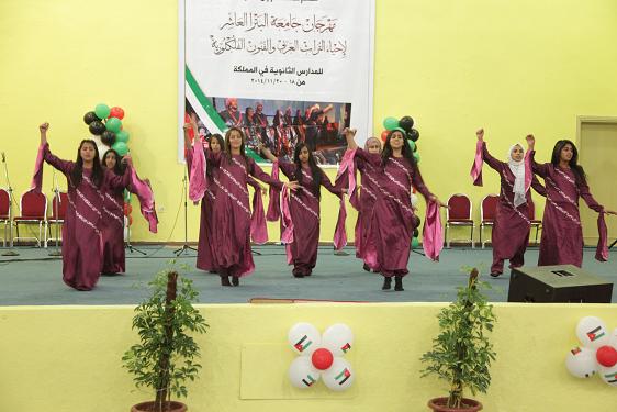 المولا يرعى فعاليات مهرجان البترا العاشر  للتراث العربي والفلوكلور