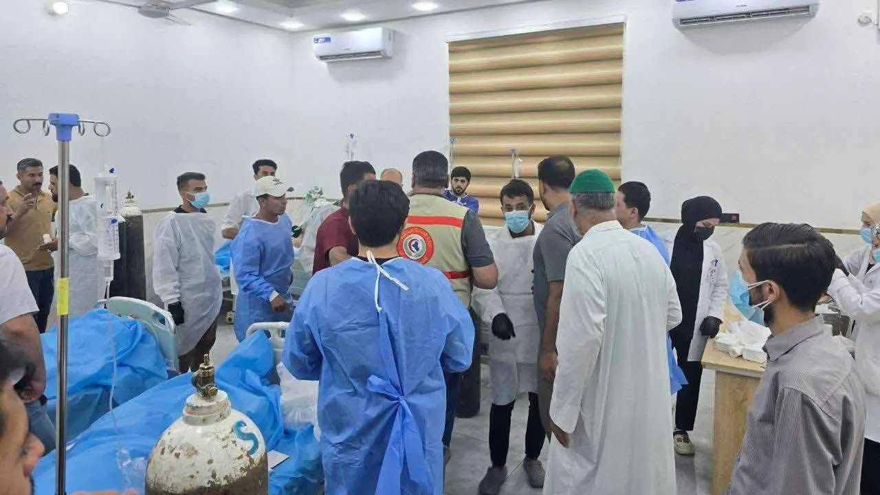 العراق ..  انفجار أسطوانة غاز يتسبب بكارثة في فرن شعبي  