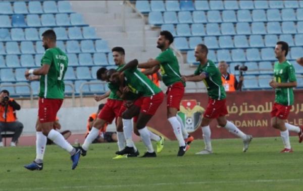 الوحدات بطل الدوري يفوز على الفيصلي في مباراة الختام