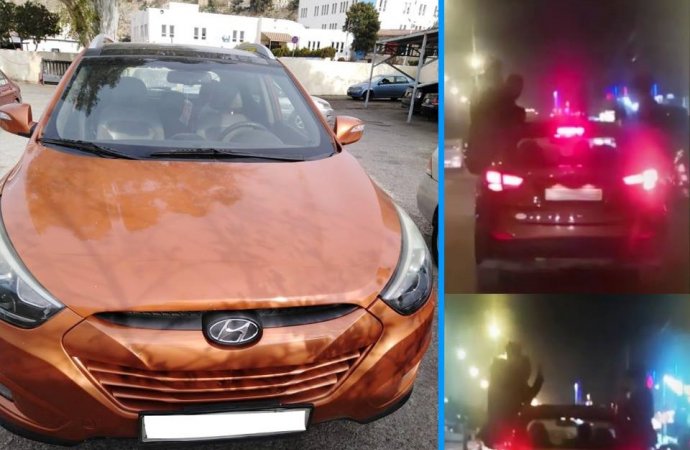 "السير" تضبط سائق مركبة عرض حياة المواطنين للخطر  ..  صورة