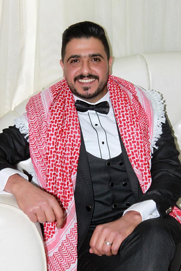 عبد الاله حسين العبيدات  ..  مبارك الزفاف 