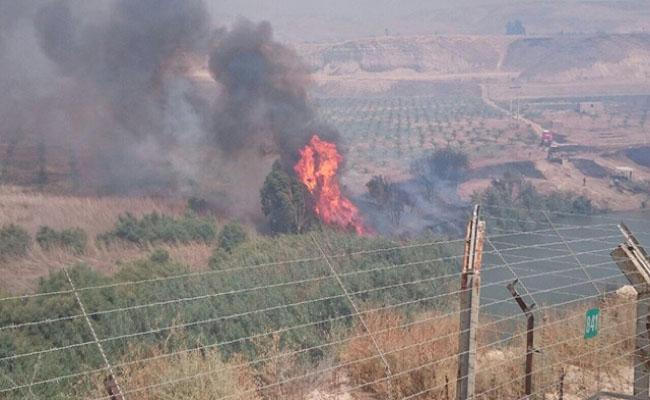 الحرائق الإسرائيلية على الحدود الأردنية فعل موسمي مستفز .. !