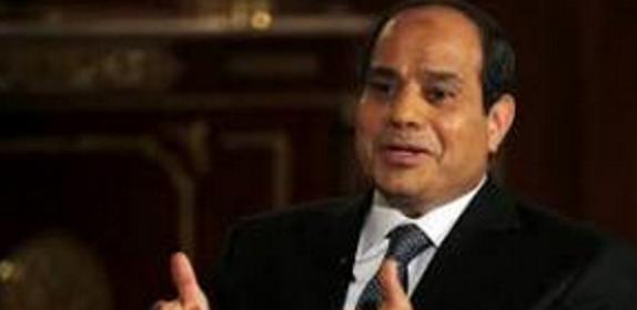 السيسي : لن نسمح بهجمات خلفية ضد "اسرائيل"