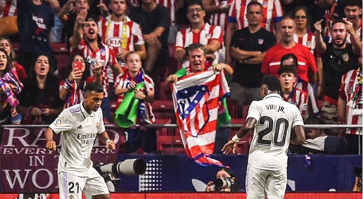 ريال مدريد يحسم ديربي العاصمة الإسبانية وينفرد بالصدارة 