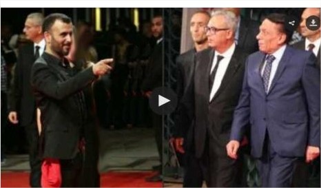 شاهد ..  ممثل تونسي يهين عادل إمام وسفير مصر يغضب