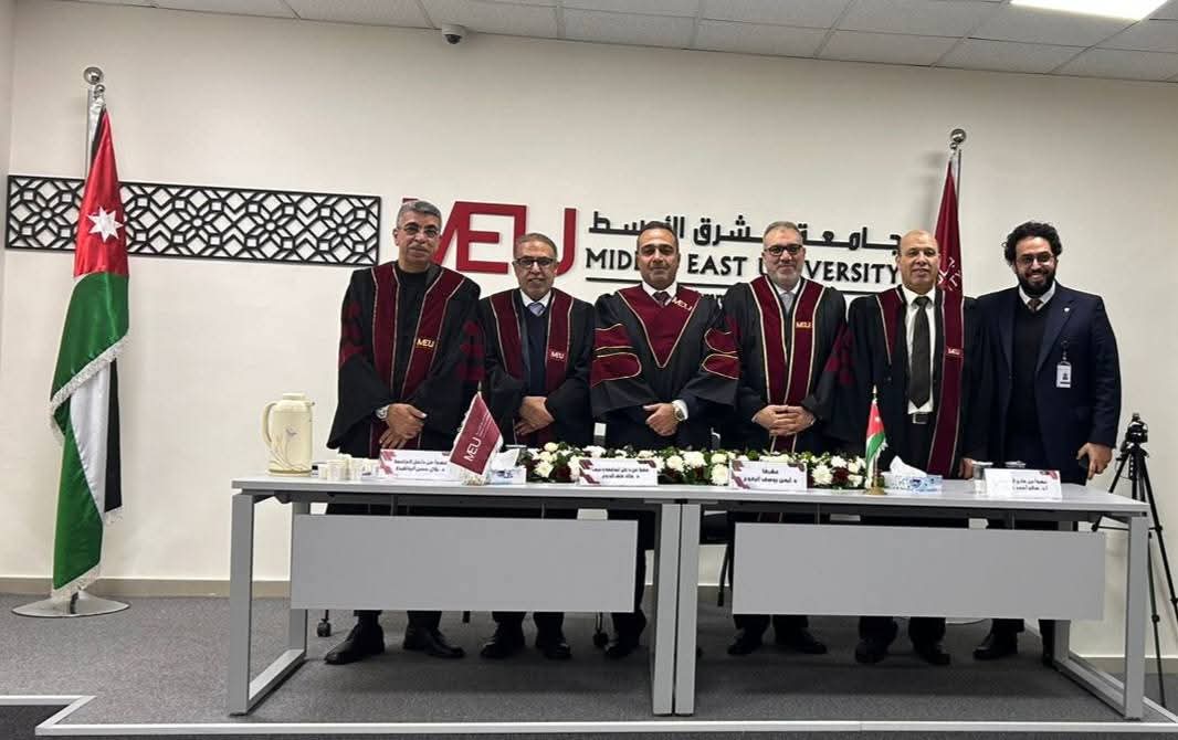 المهندس أكثم الطراونة  ..  مبارك الماجستير