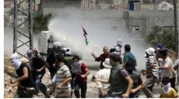 قوات الاحتلال الإسرائيلي تقمع مسيرة سلمية في وادي الحمص