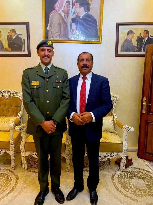 المهندس سعد العدوان  ..  مبارك التخرج برتبة ملازم /2