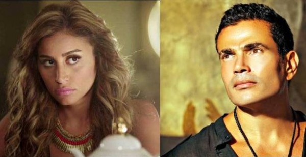 صور مسربة لعمرو دياب ودينا الشربيني تثير الشكوك حولهما من جديد