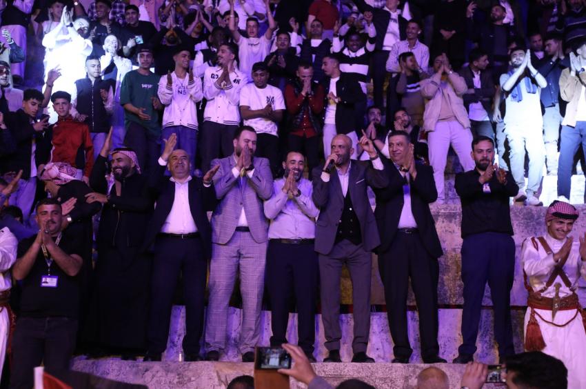 بهجة وفرح في المدرج الروماني بانطلاق فعاليات العيد