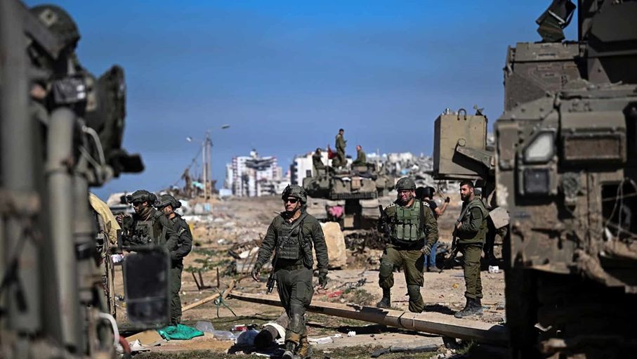 جيش الاحتلال يعلن استهداف بنية تحتية لتخزين أسلحة شمال غزة