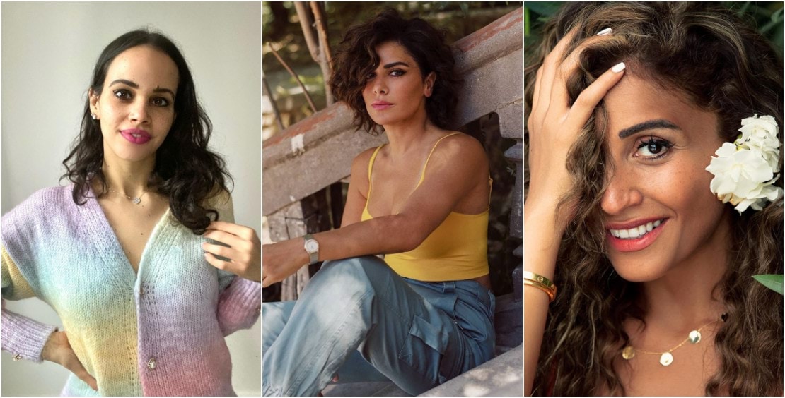 بالفيديو والصور  ..  دينا الشربيني لـ "صبا مبارك": في أصحاب هم عيلتك ..  وابنة عمرو دياب تعلق