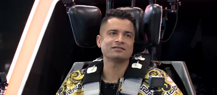 رد فعل عجيب من حسن شاكوش بعد رؤية رامز جلال لأول مرة