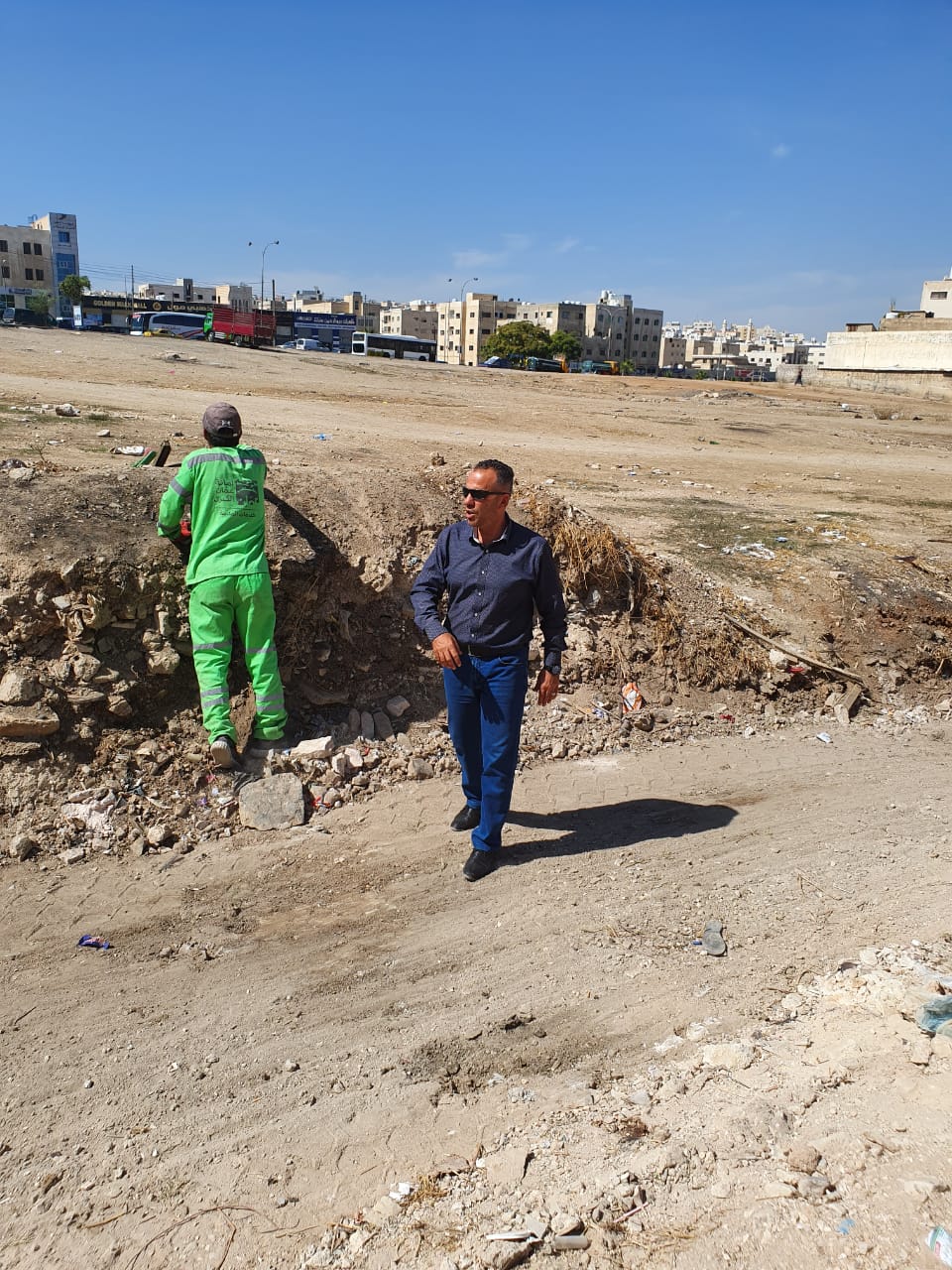 المهندس عبدالله الحراسيس مدير منطقة راس العين  ..  جهود كبيرة وشكر وتقدير