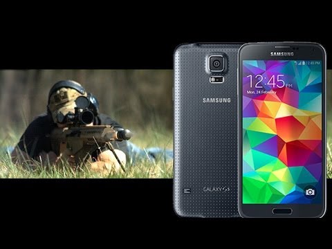 بالفيديو ..  هل حقاً يقاوم "جالاكسي إس 5" الرصاص؟