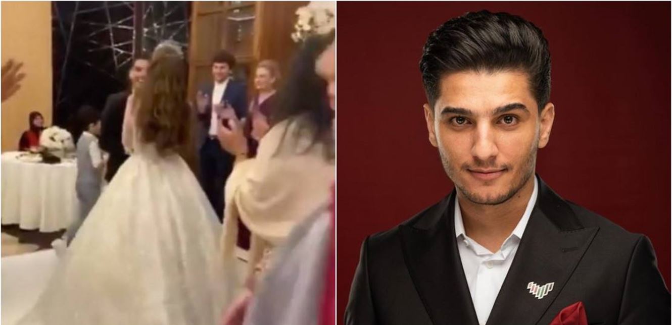شاهدوا  ..  صورتان تكشفان ملامح وجه عروس محمد عساف  ..  من الحقيقية؟