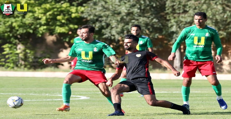 الوحدات يتعادل مع الحسين إربد وديا