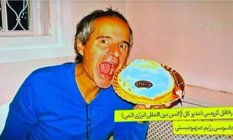 مخابرات إيران تنشر صوراً خاصة لغروسي ..  " مسربة من الموساد"