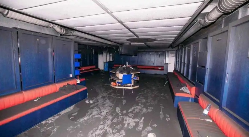 نادي بازل يكشف عن دمار كبير لملعبه التاريخي إثر حريق مروع (صور) 