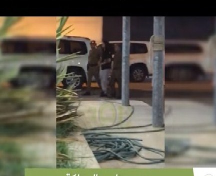شاهد  ..  لحظة إلقاء القبض على الأمير السعودي "سعود بن مساعد"