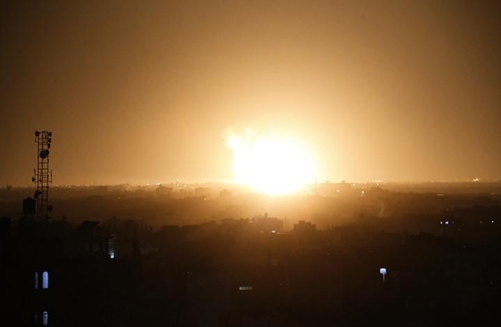شهيدان وإصابات بقصف طائرات الاحتلال على غزة ودمشق