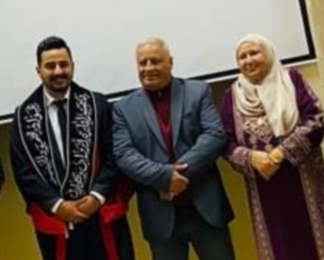 مبروك الماجستير للاستاذ عواد الزيود