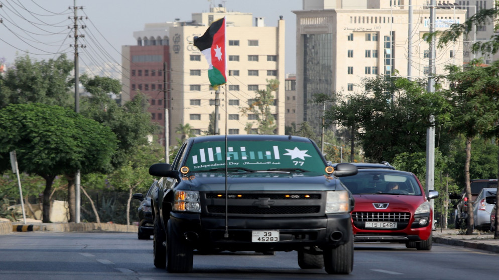 الأردنيون يحتفلون بالعيد السابع والسبعين لاستقلال المملكة  ..  صور 