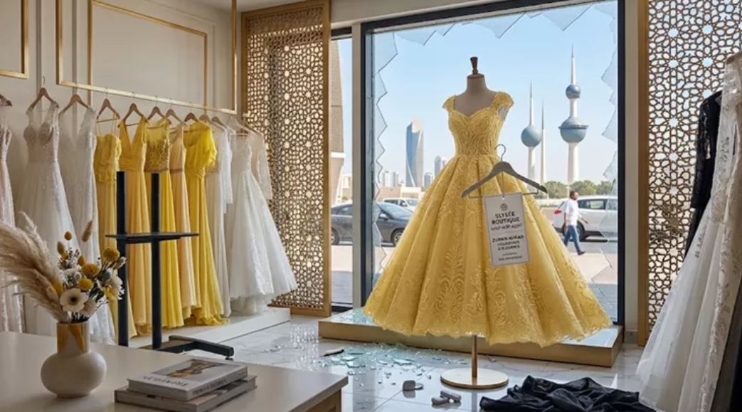 الكويت ..  البحث عن عروسين سرقا فستان سهرة بـ850 دينارًا