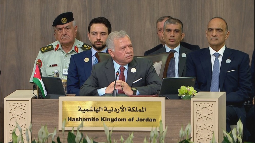  الملك: لا يمكننا أن نتخلى عن غزة والتاريخ سيحكم علينا من خلال أفعالنا