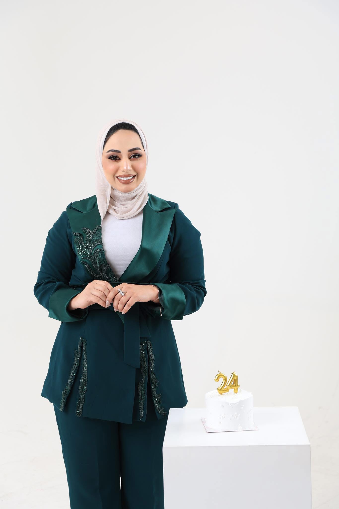 سرايا تهنئ الزميلة نسيبة المقابلة بعيد ميلادها 